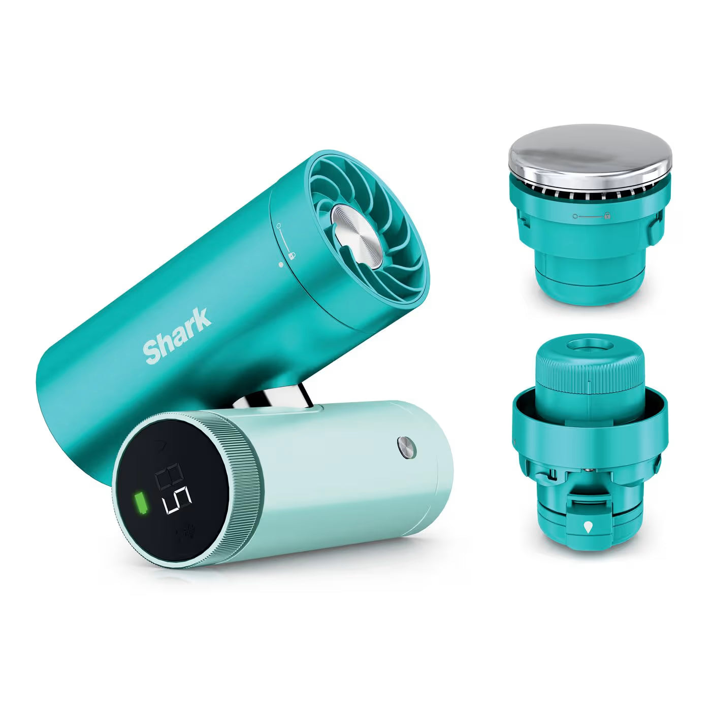 Shark ChillPill 3-in-1 Ventilator mit Sprühnebel – Hellblau