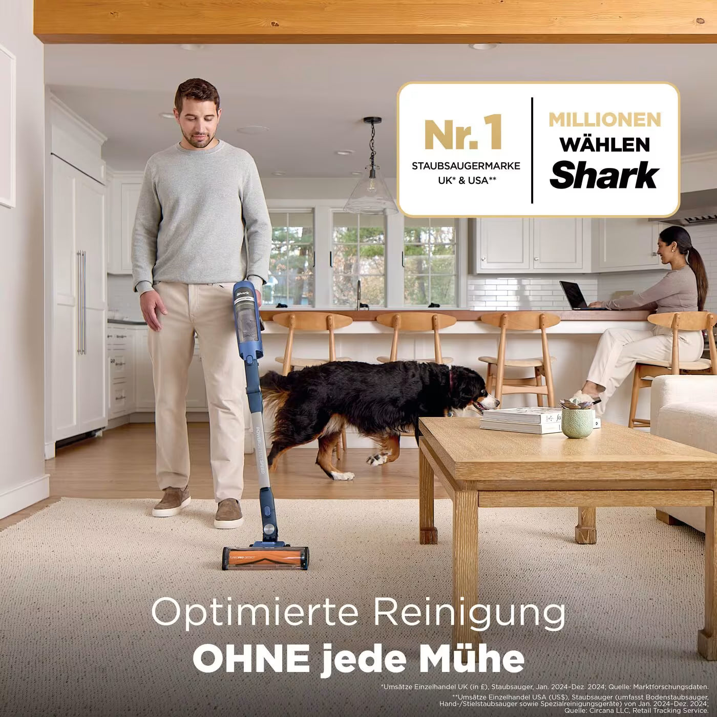 Shark PowerDetect Speed Akku-Staubsauger