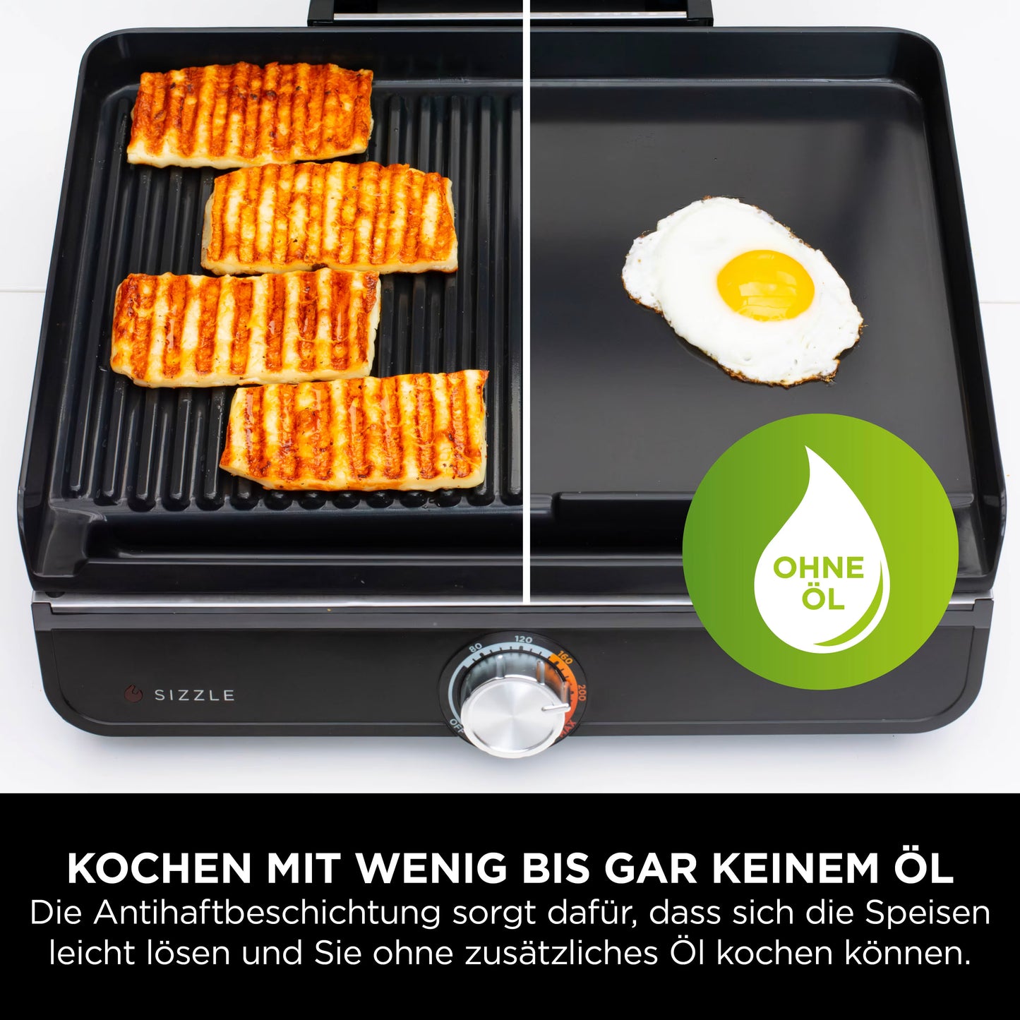 Ninja Sizzle Grillplatte und Plancha