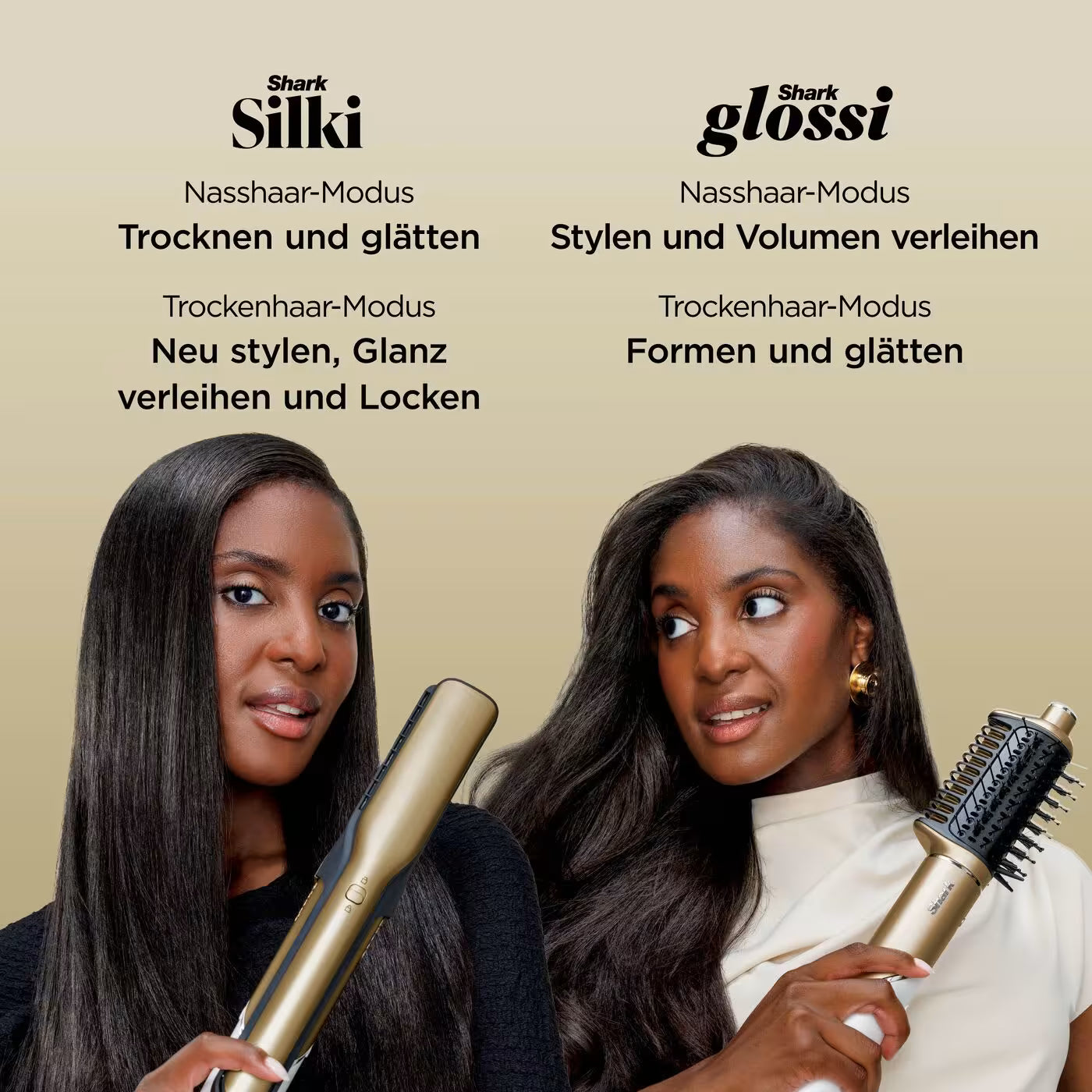 Shark Glam Multistyler für glatte Haare, Wellen und Locken