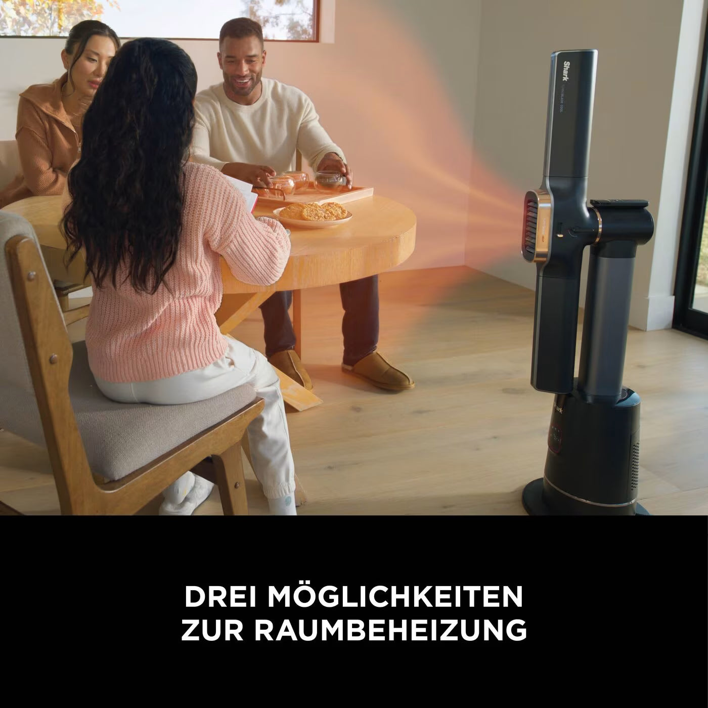 Shark TurboBlade Ventilator - Kühlen + Heizen