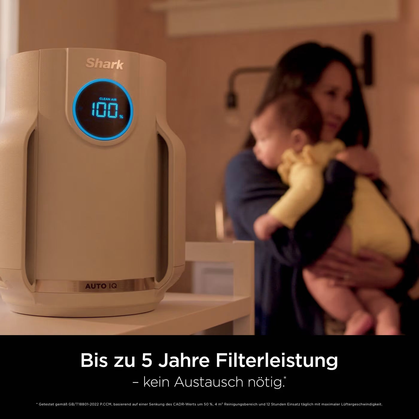 Shark NeverChange Luftreiniger Compact Pro für bis zu 5 Jahre