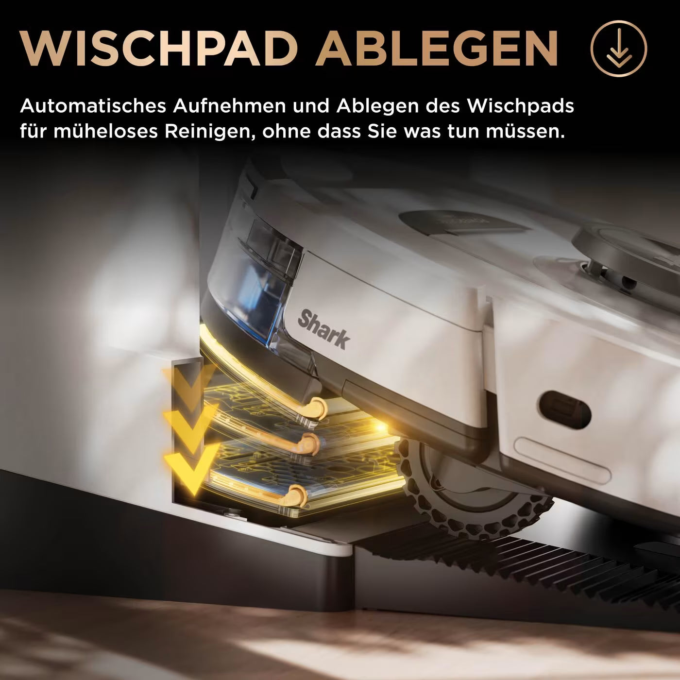 Shark PowerDetect NeverTouch Pro 2-in-1 Saug- und Wischroboter