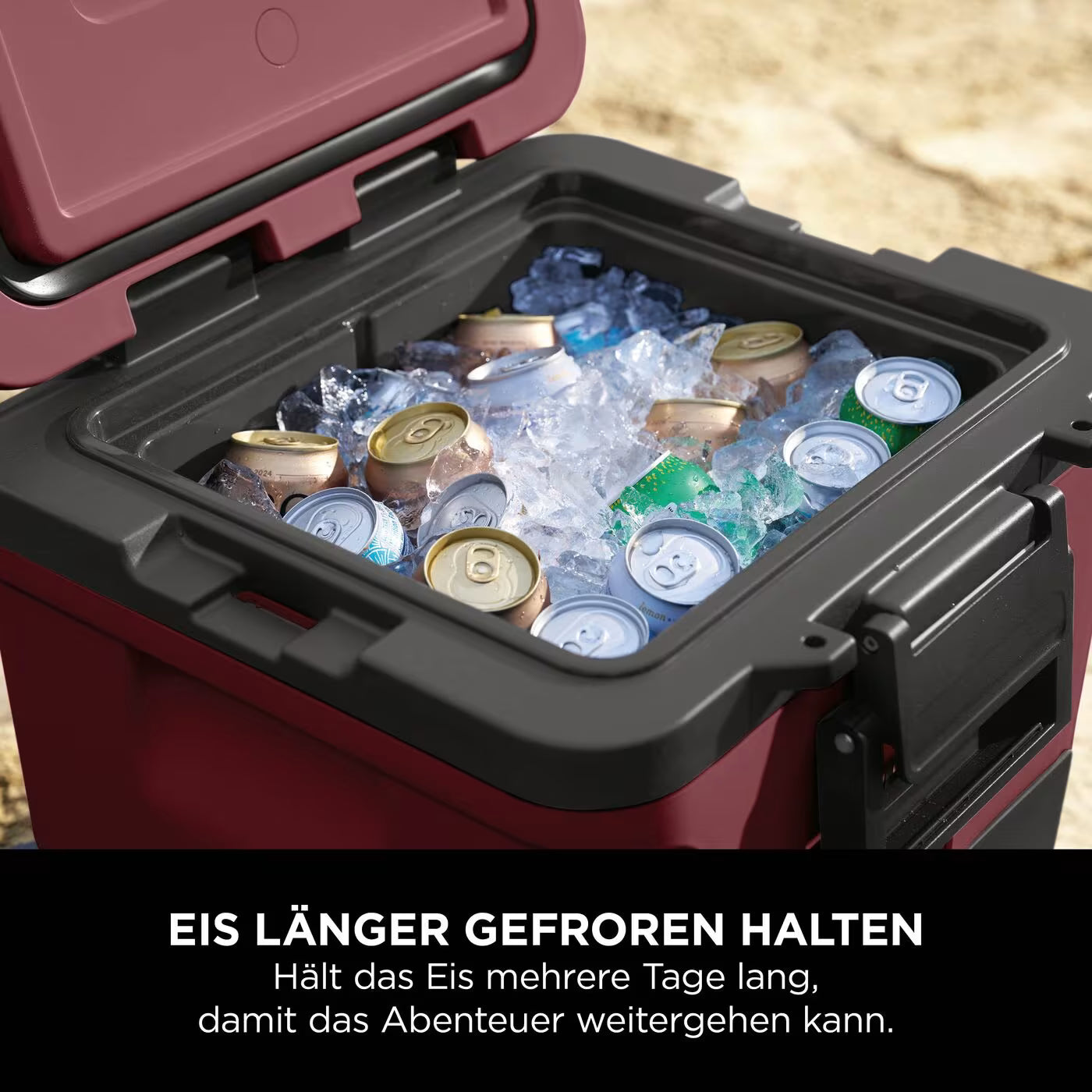 Ninja FrostVault 28L Kühlbox mit Rädern und Trockenzone