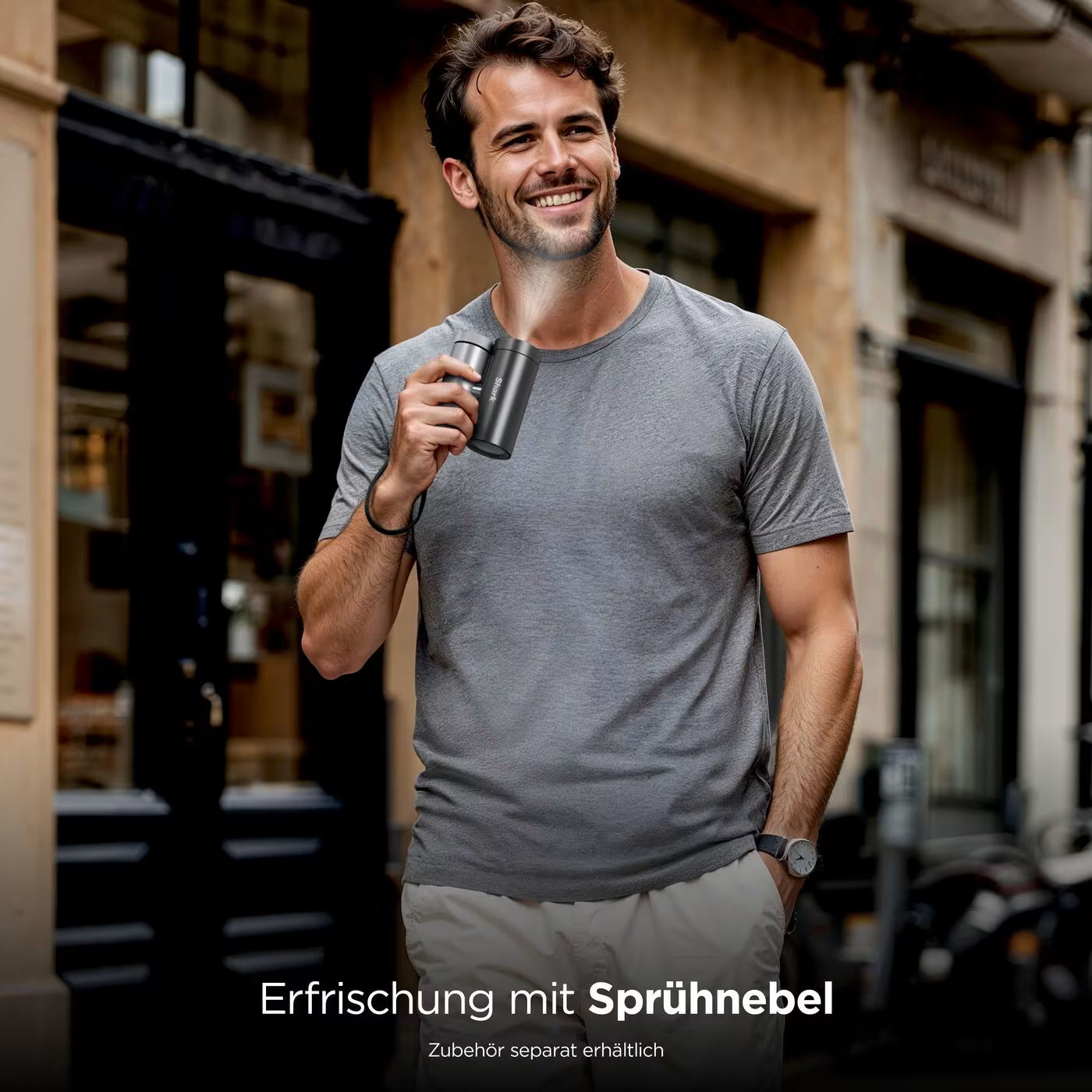 Shark ChillPill 3-in-1 Ventilator mit Sprühnebel – Schwarz