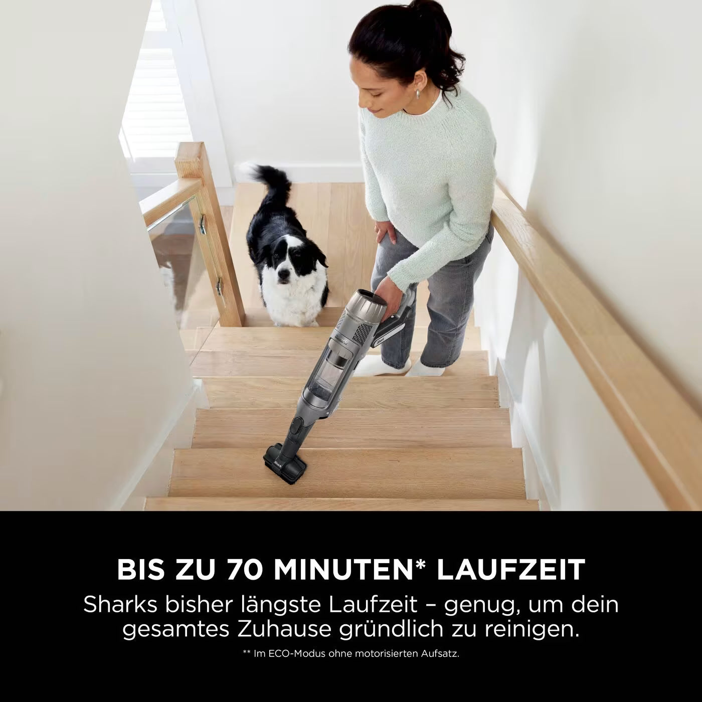 Shark PowerDetect Clean & Empty Akku-Staubsauger für Tierhaare mit Selbstentleerungssystem