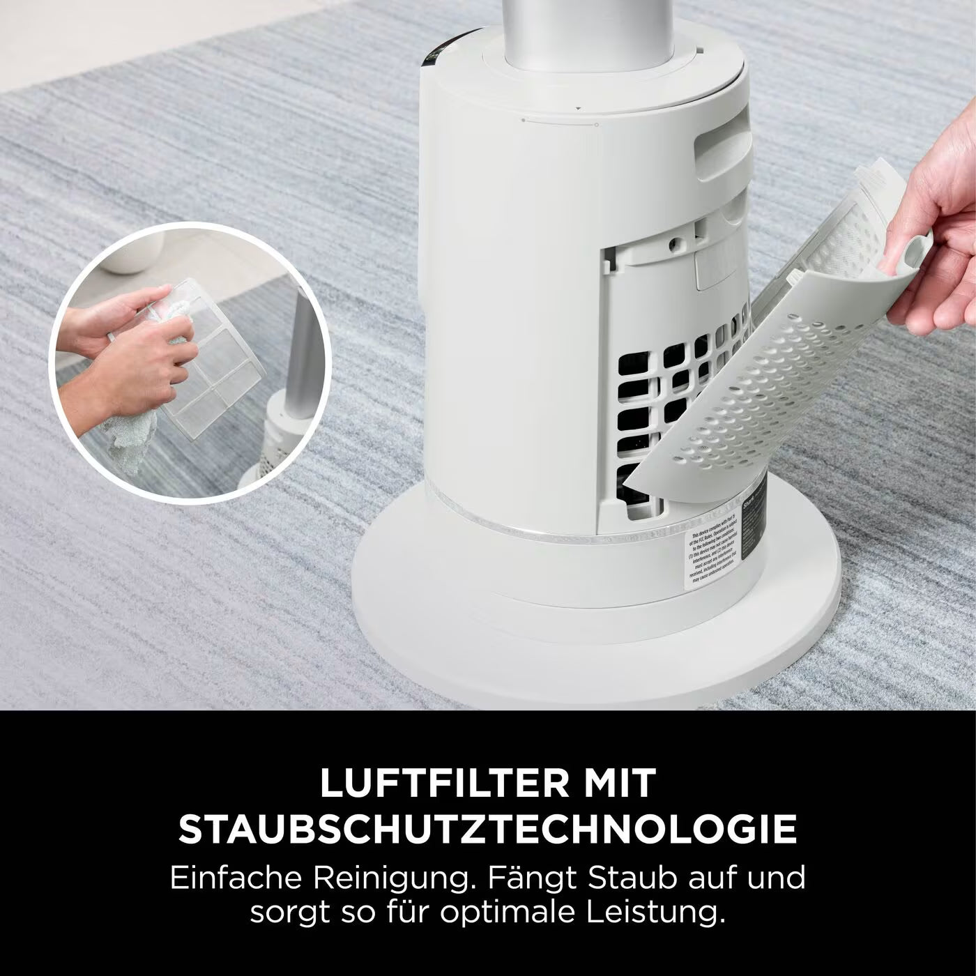 Shark TurboBlade Ventilator - Kühlen + Heizen