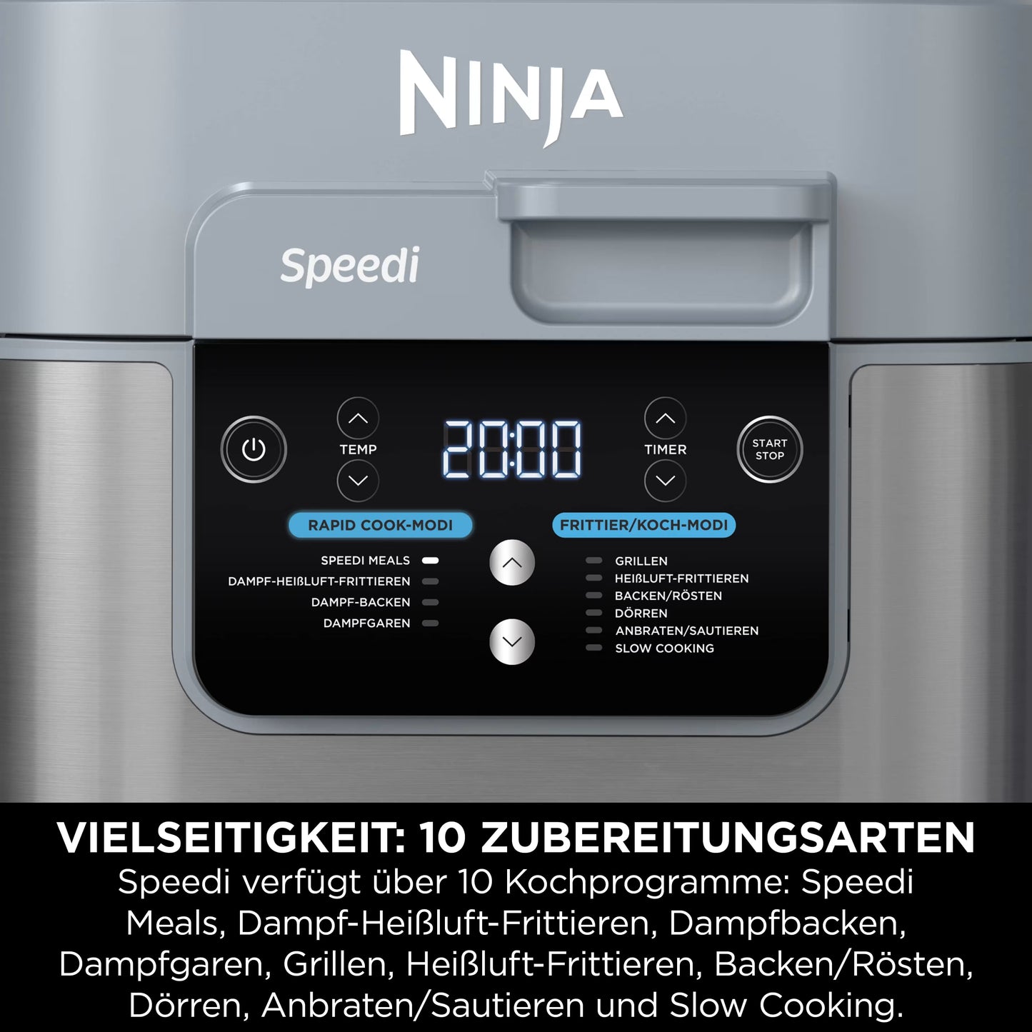 Ninja Speedi Rapid Cooking System & Heißluftfritteuse
