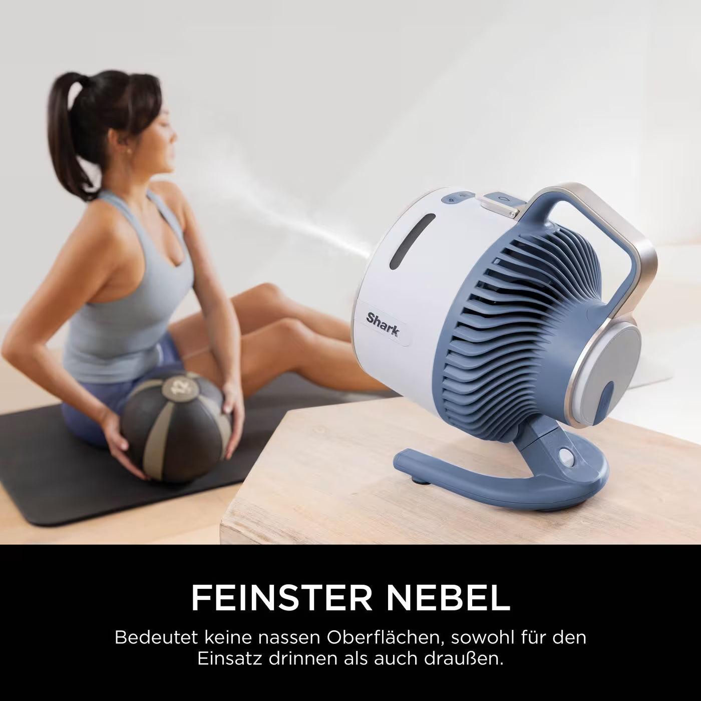 Shark Flex Breeze HydroGo Ventilator mit Sprühnebel