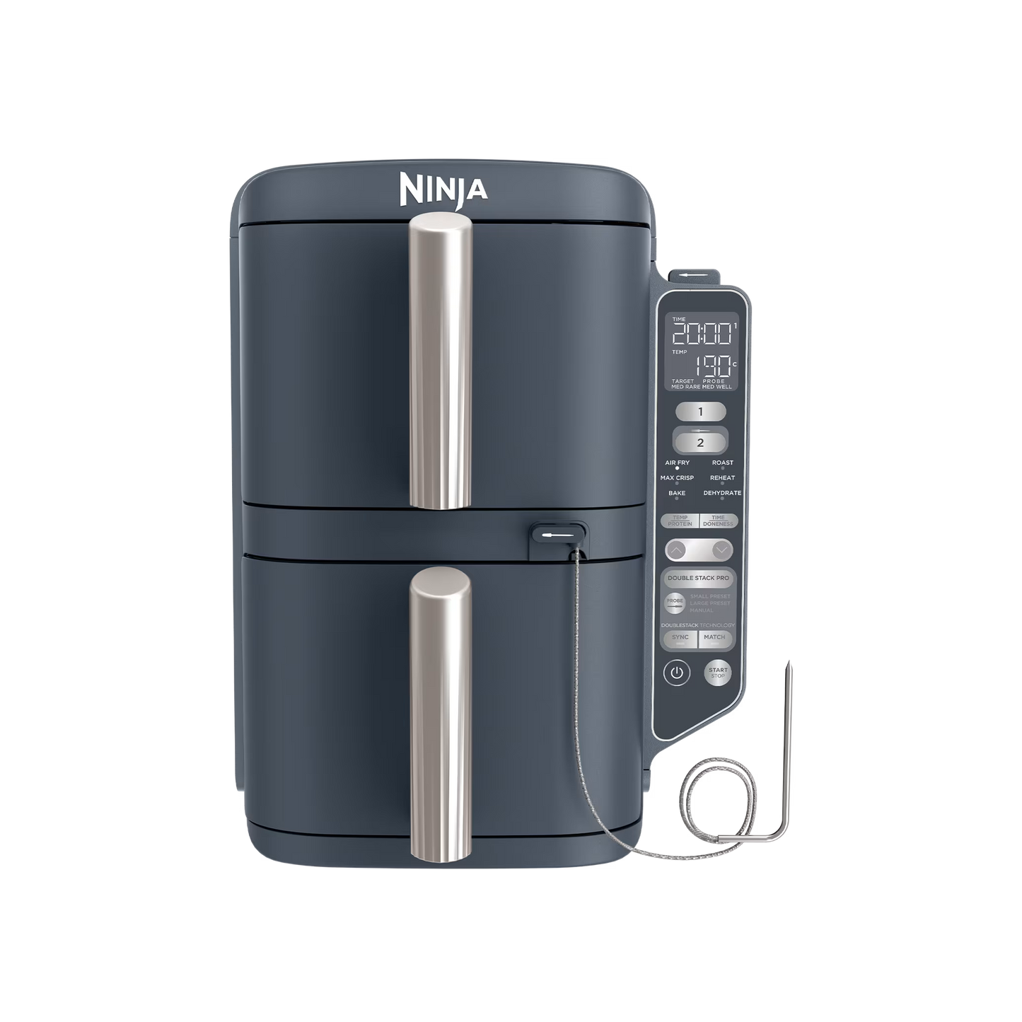 Ninja Double Stack XL 2-Ebenen Heißluftfritteuse 9,5 L