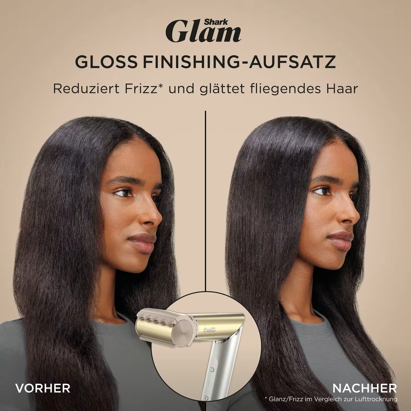 Shark Glam Multistyler für glatte Haare, Wellen und Locken