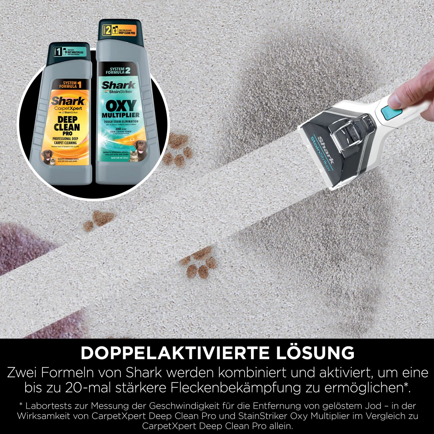 Shark StainStriker Flecken- und Polsterreiniger PX200EUT