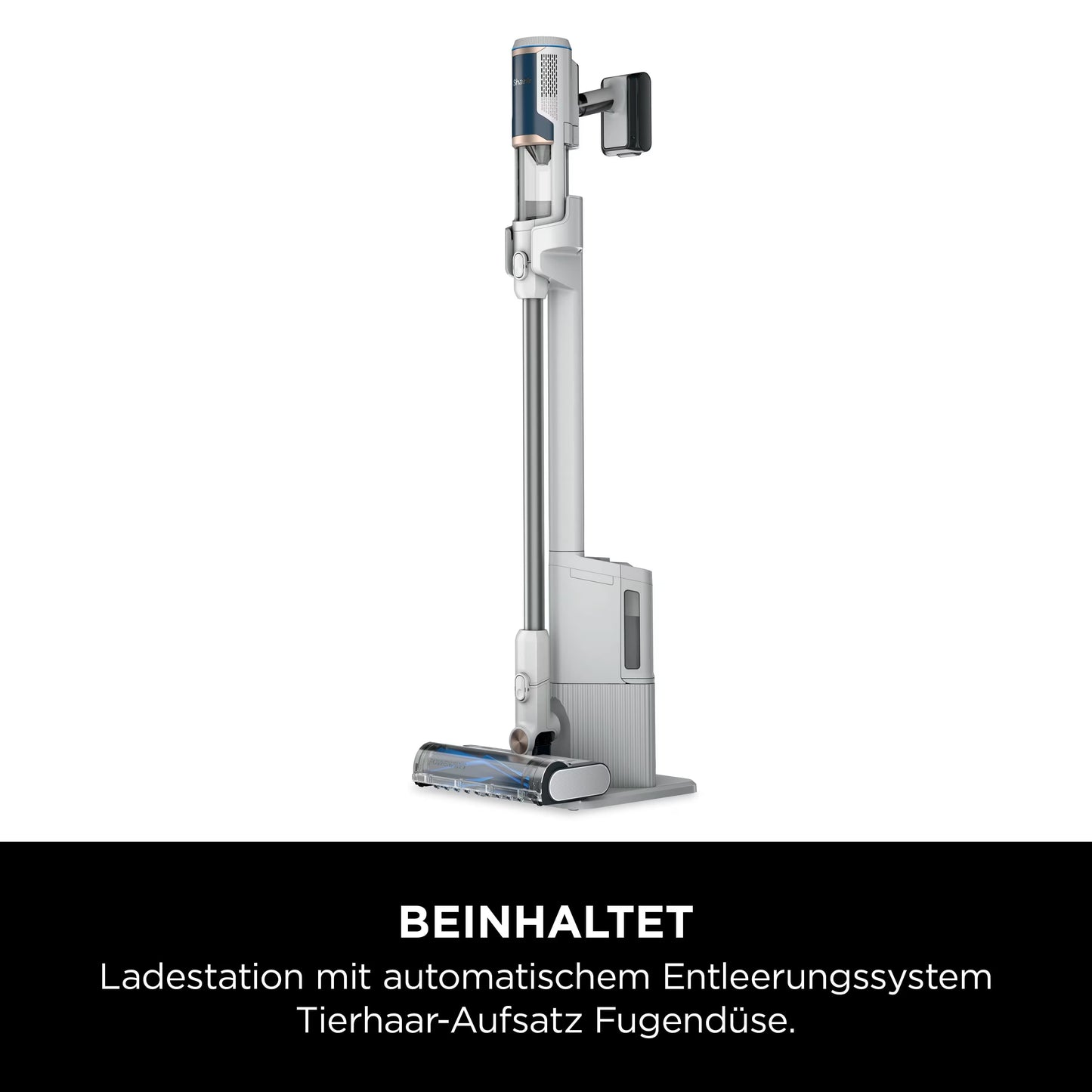 Shark Clean & Self-Empty Akku-Staubsauger mit automatischem Entleerungssystem