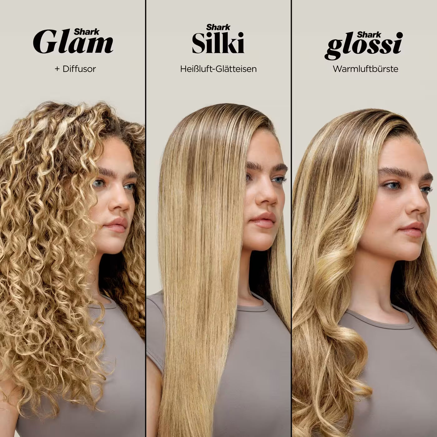 Shark Glam Multistyler für glatte Haare, Wellen und Locken