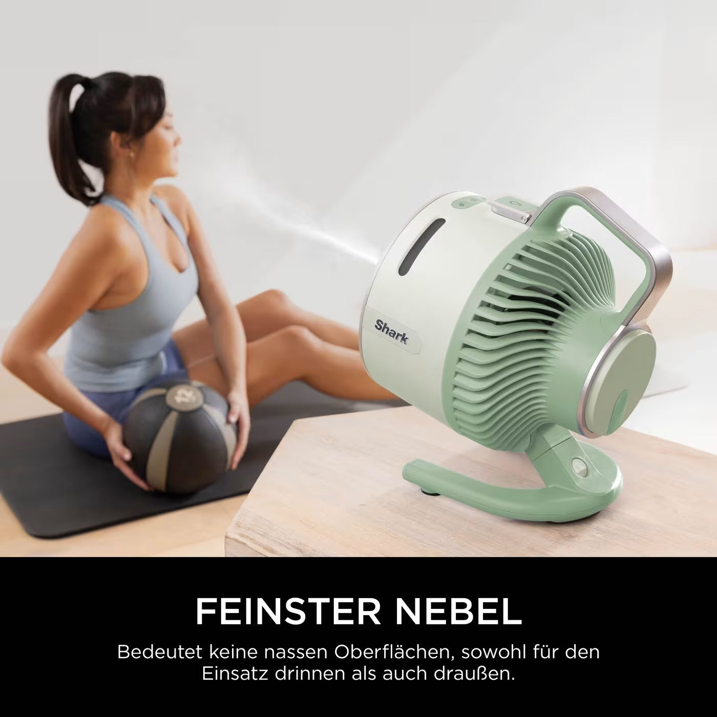 Shark Flex Breeze HydroGo Ventilator mit Sprühnebel
