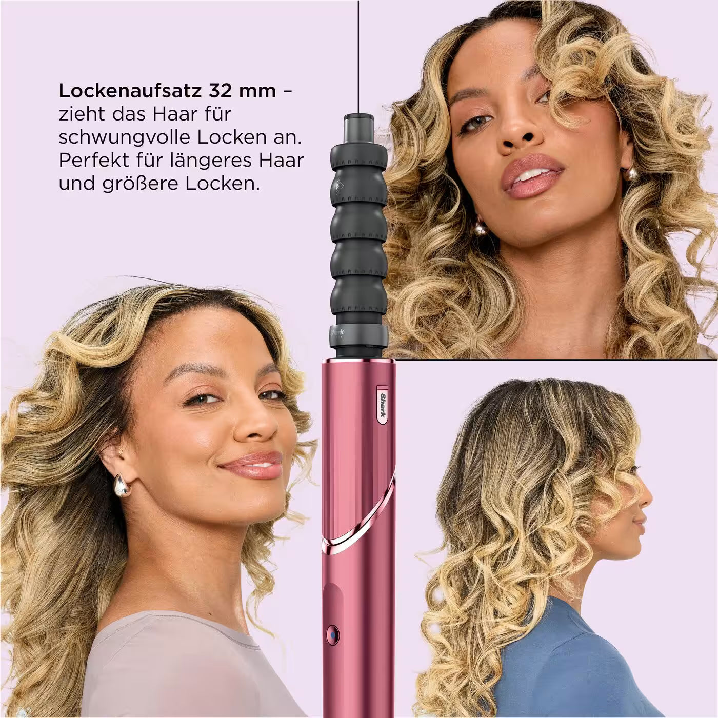 Shark FlexStyle 5-in-1 Haarstyler & -trockner mit Haarklammern und Aufbewahrungstasche