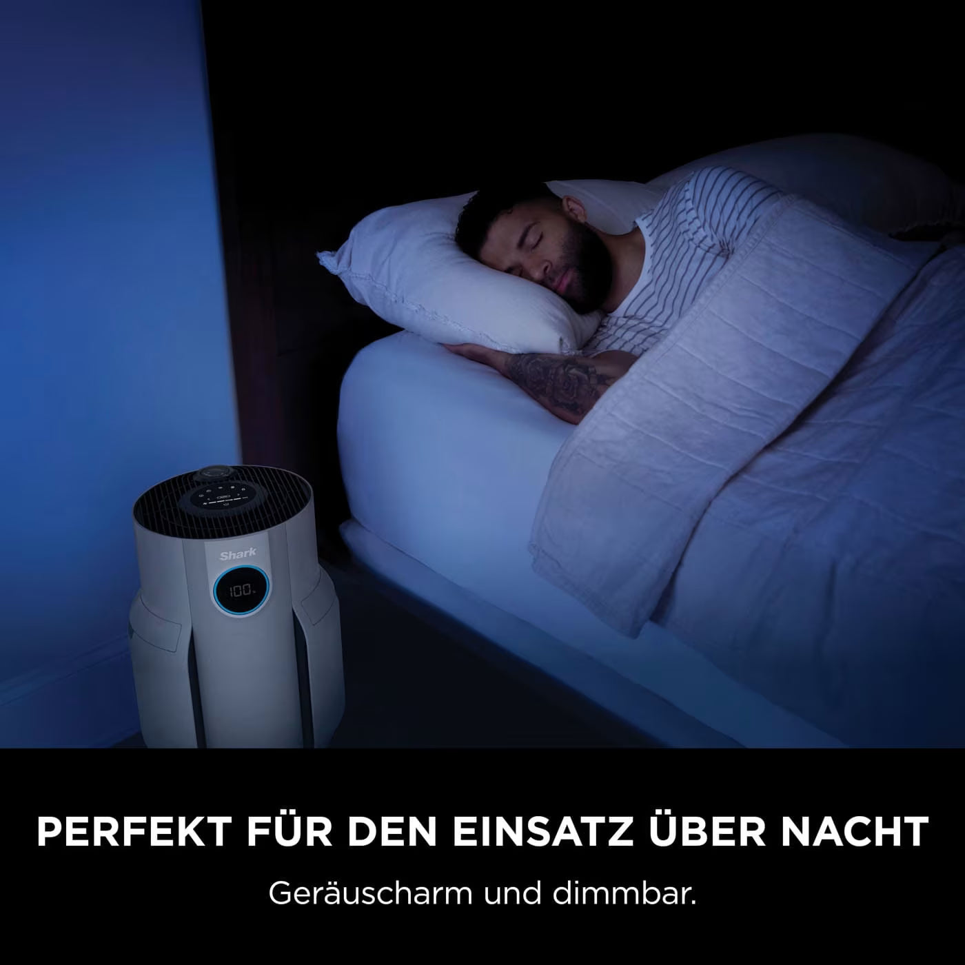 Shark NeverChange bis zu 5 Jahre Luftreiniger mit Anti-Odour-Technologie