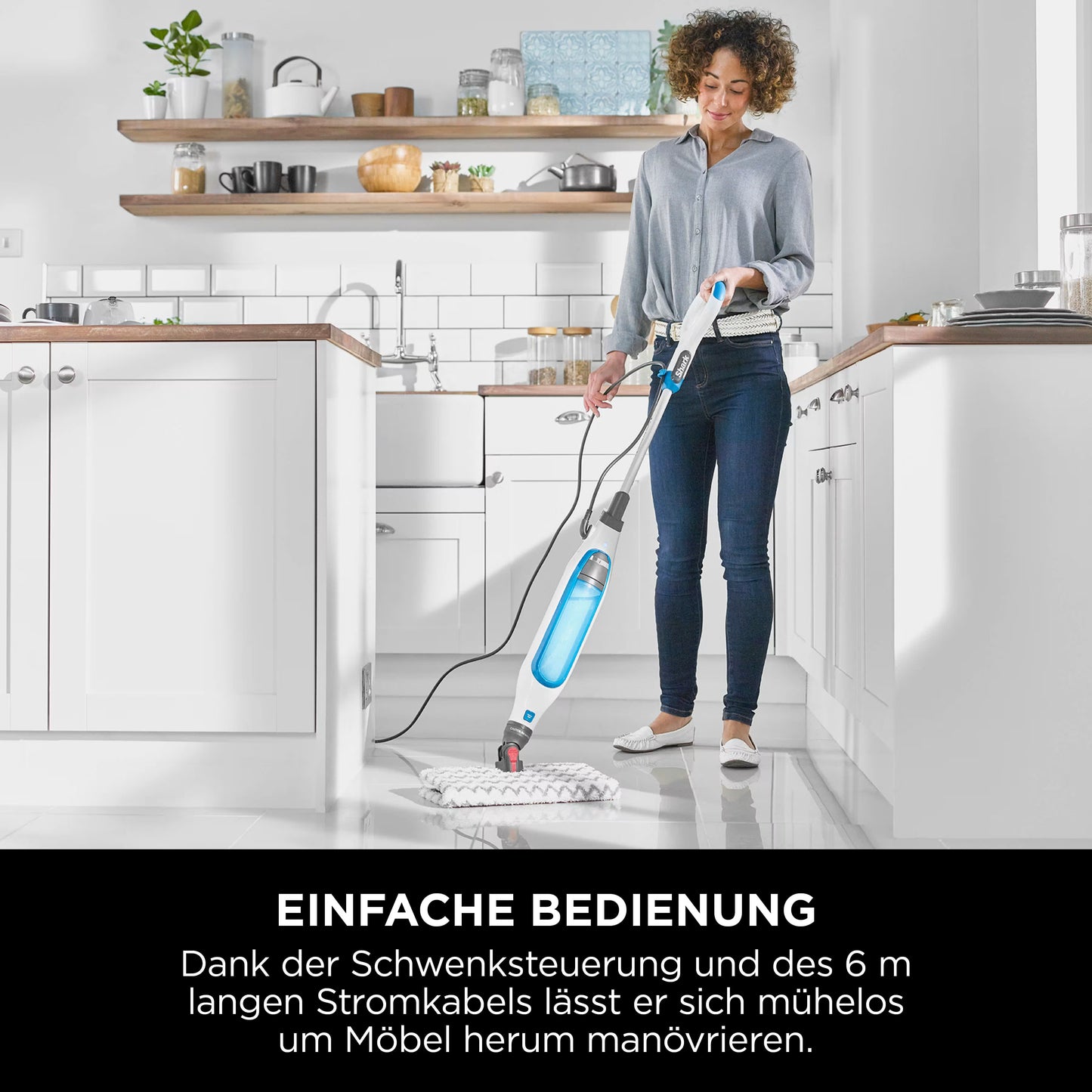 Shark Klik n' Flip Manueller Dampfreiniger