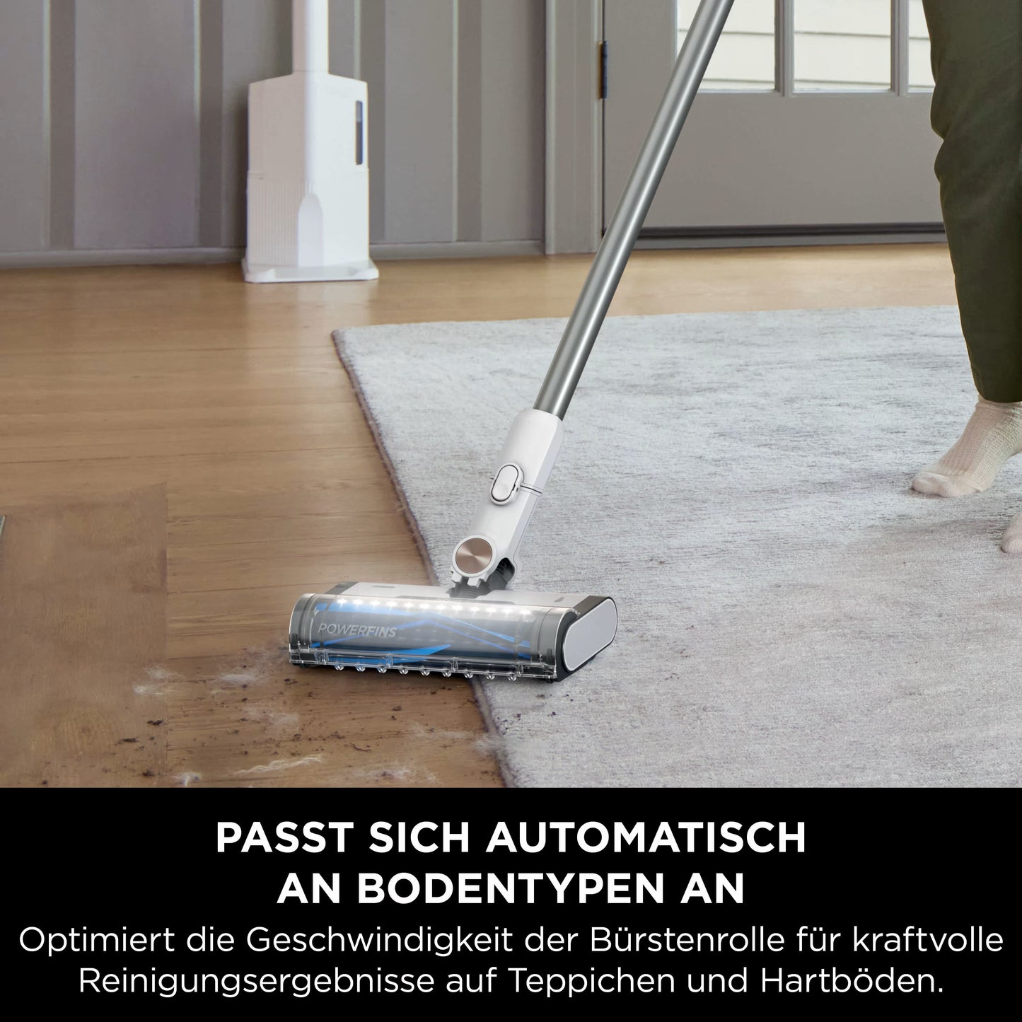 Shark Clean & Self-Empty Akku-Staubsauger mit automatischem Entleerungssystem