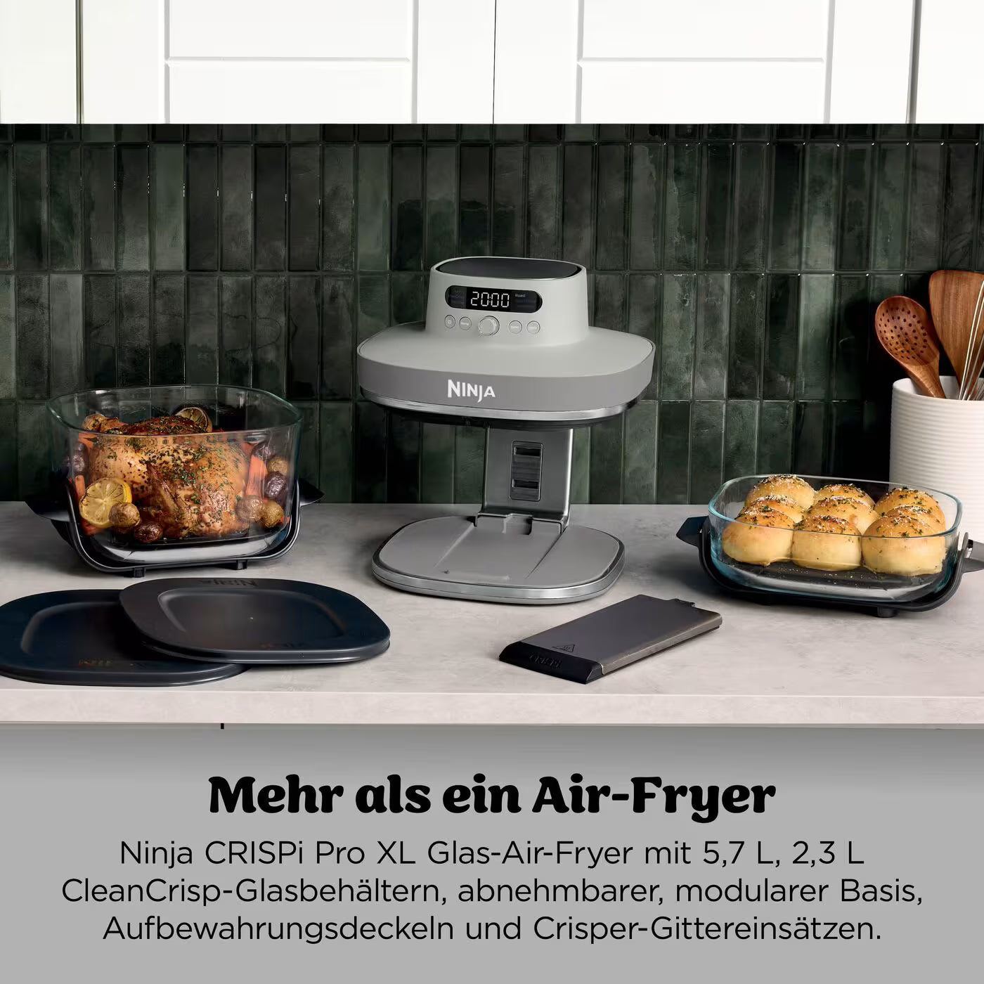 Ninja CRISPi PRO 7-in-1 Glas-Air-Fryer