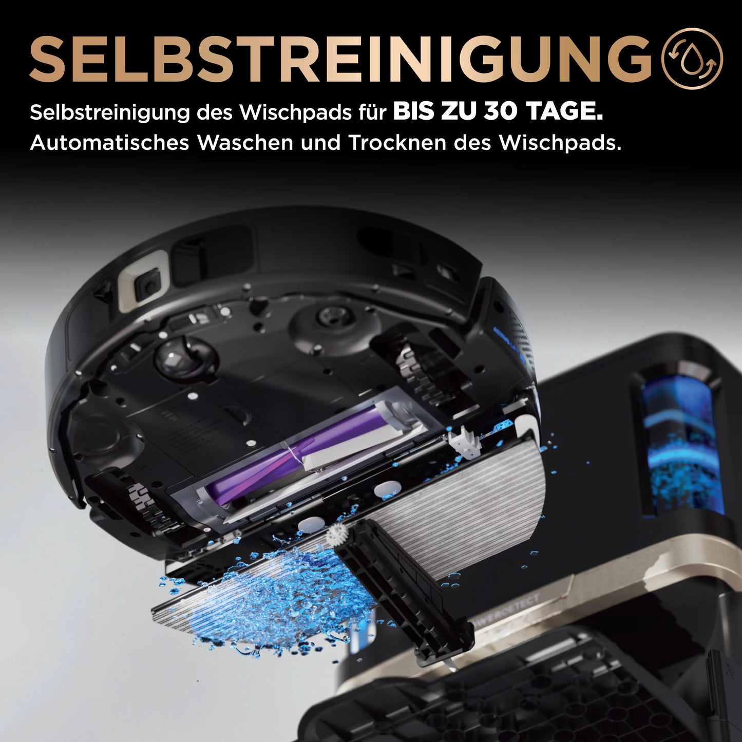 Shark PowerDetect NeverTouch Pro 2-in-1 Saug- und Wischroboter