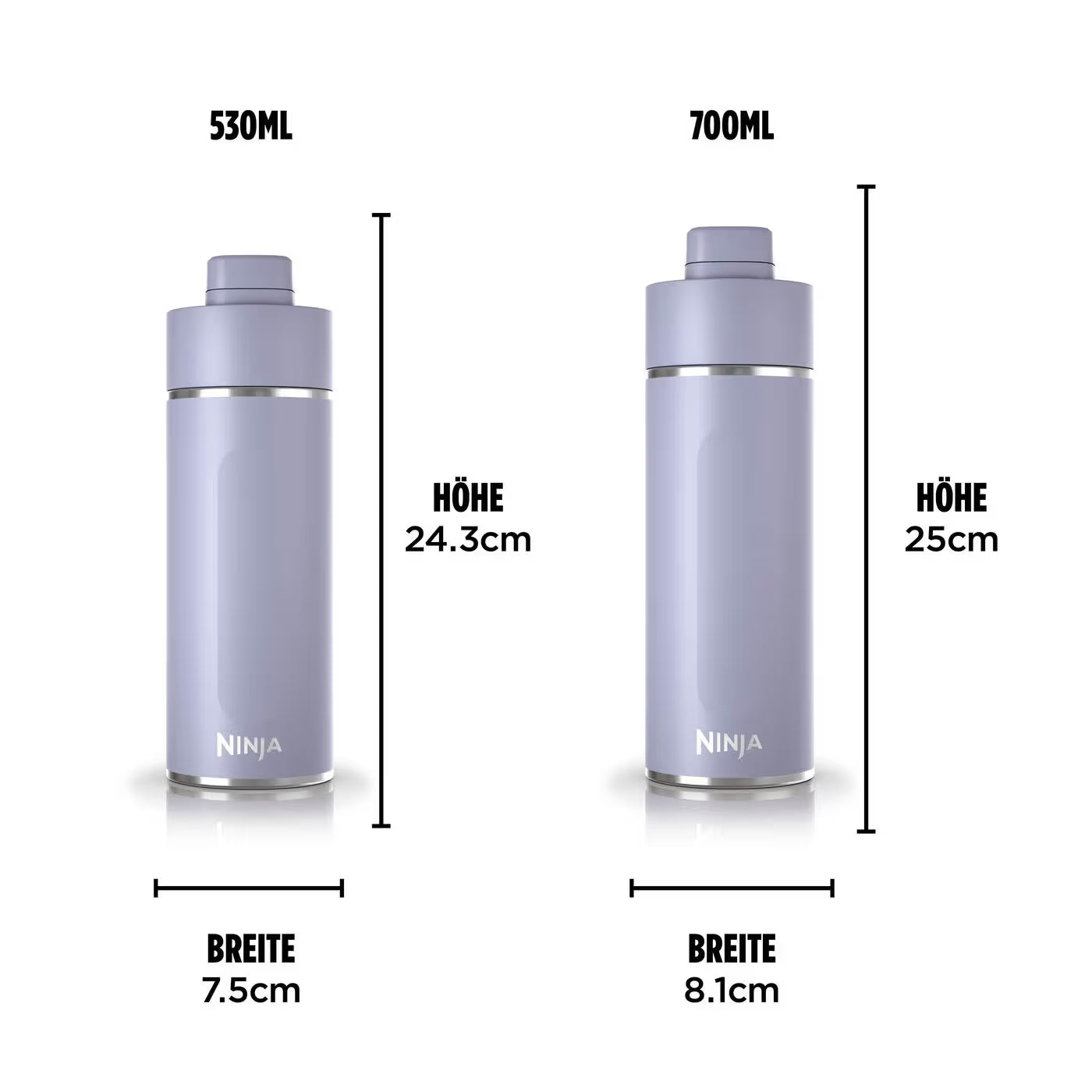 Ninja Thirsti 530 ml Trinkflasche