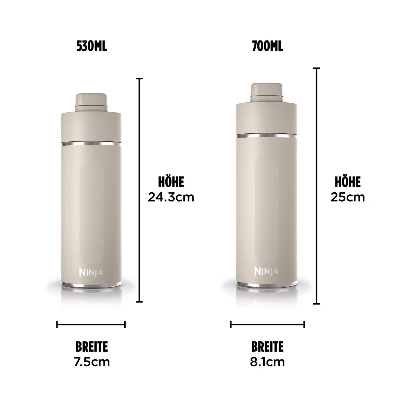 Ninja Thirsti 530 ml Trinkflasche