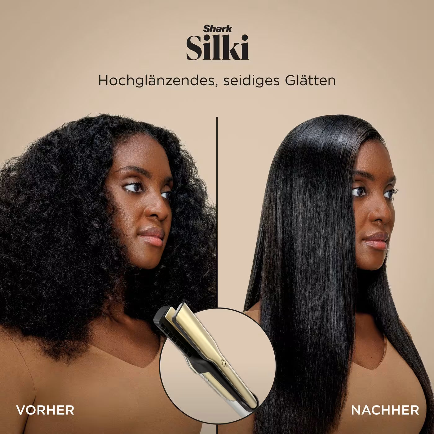 Shark Glam Multistyler für glatte Haare, Wellen und Locken