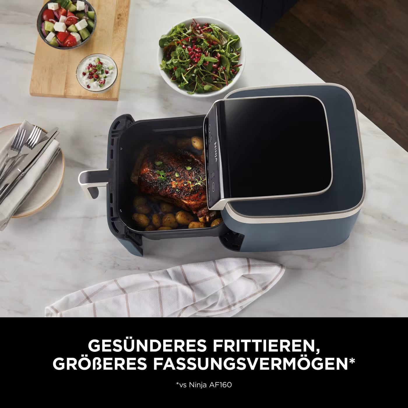 Ninja Heißluftfritteuse Max Pro 6,2 L