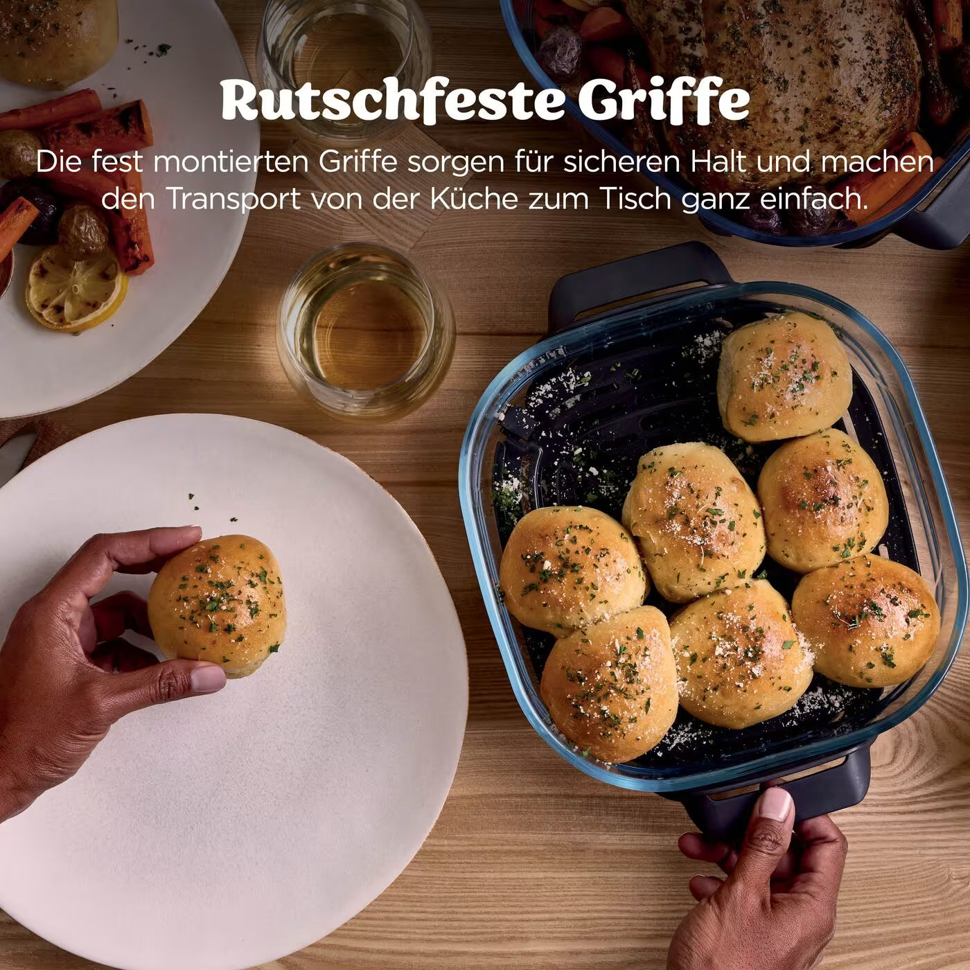 Ninja CRISPi PRO 7-in-1 Glas-Air-Fryer - Family Set