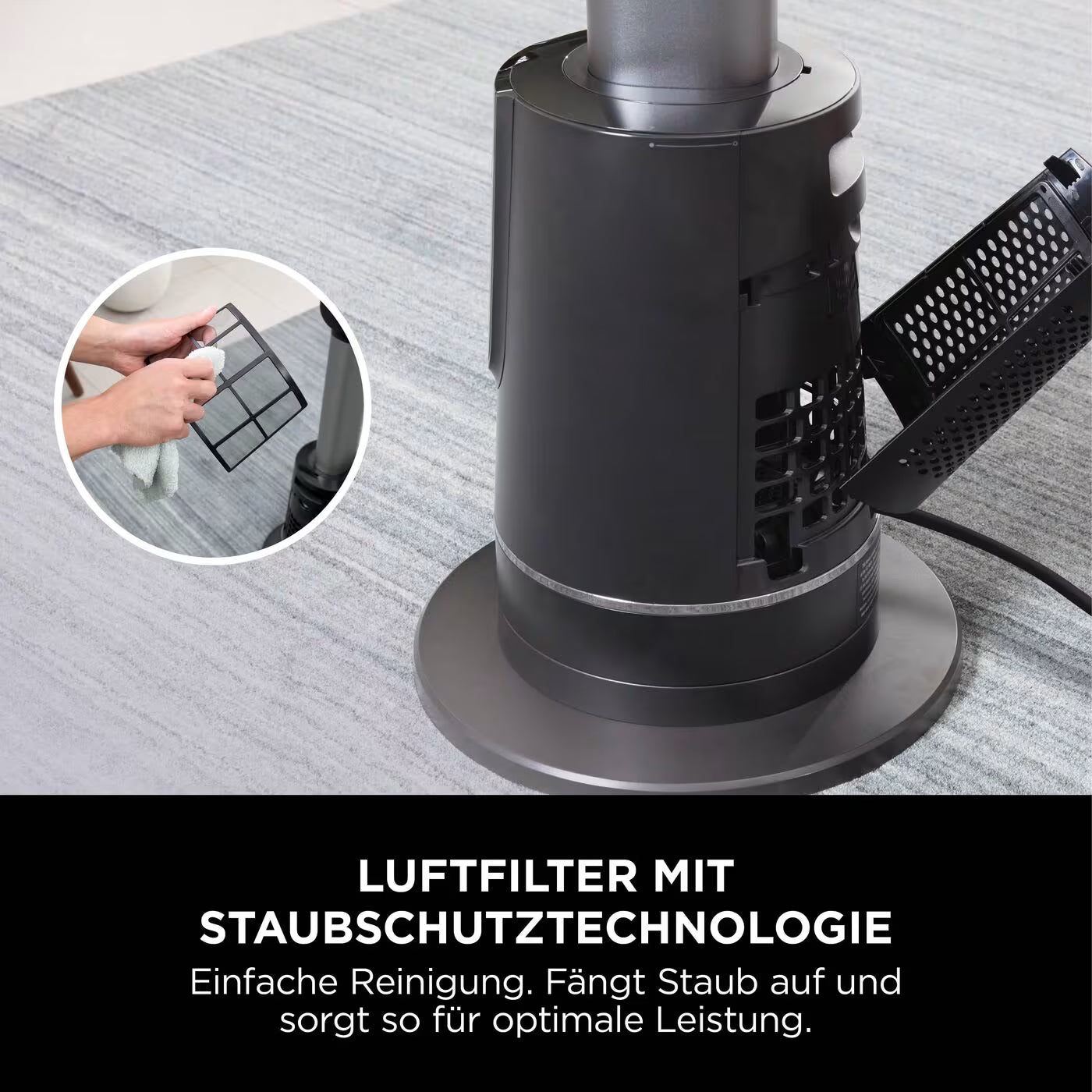 Shark TurboBlade Ventilator - Kühlen + Heizen