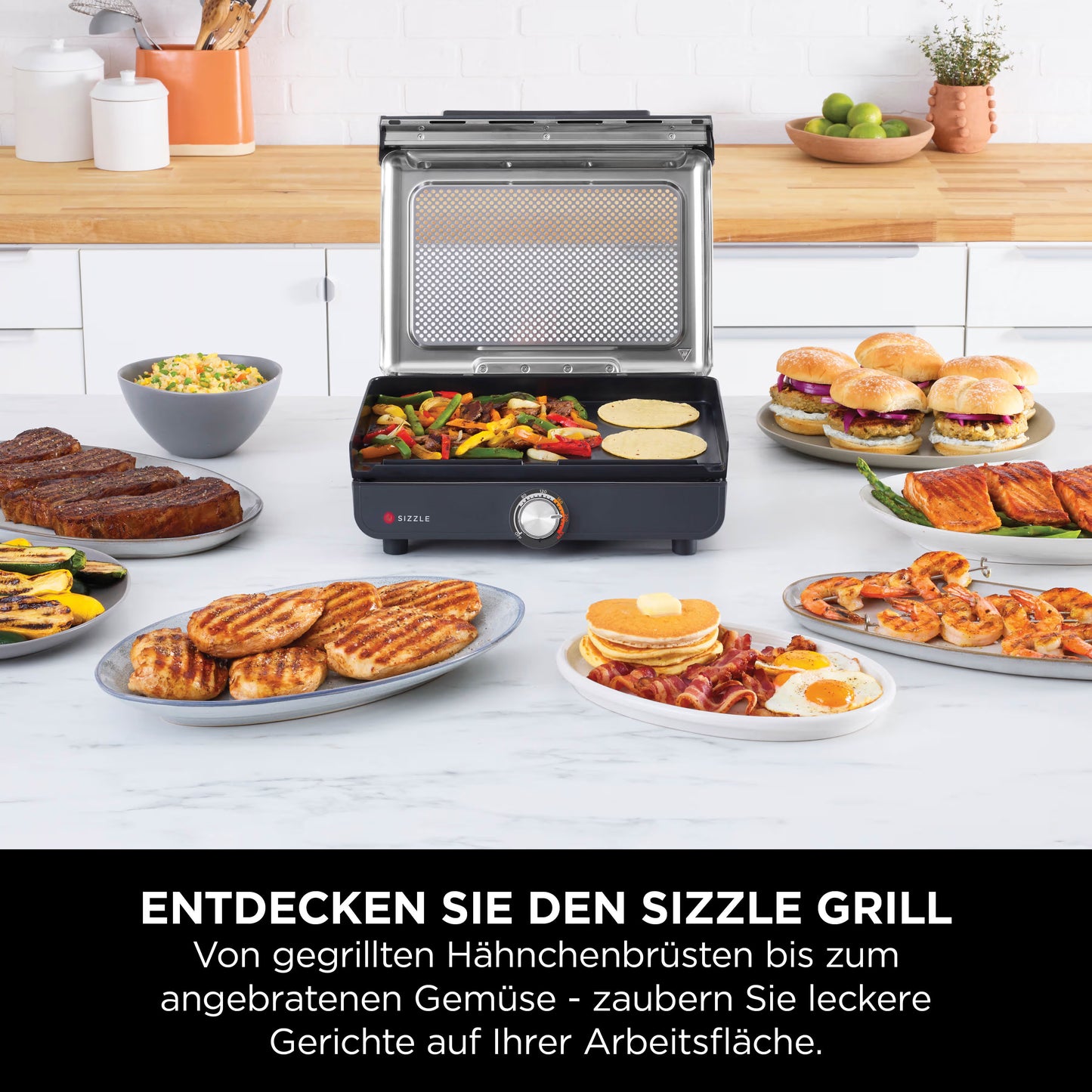 Ninja Sizzle Grillplatte und Plancha