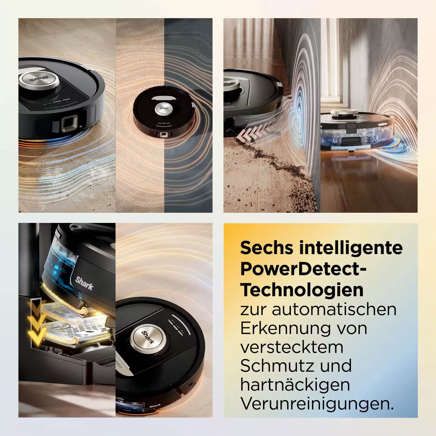 Shark ThermaCharged PowerDetect Nass- und Trocken-Saugroboter