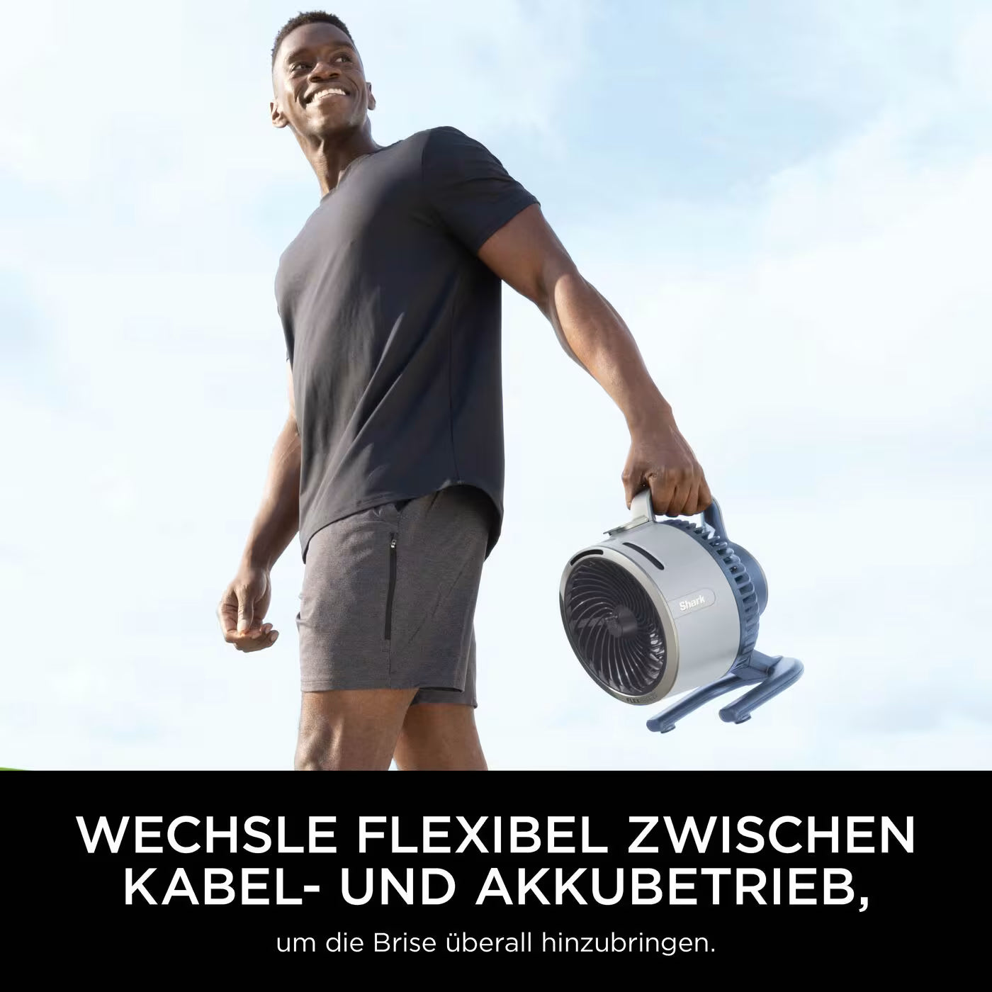 Shark Flex Breeze HydroGo Ventilator mit Sprühnebel