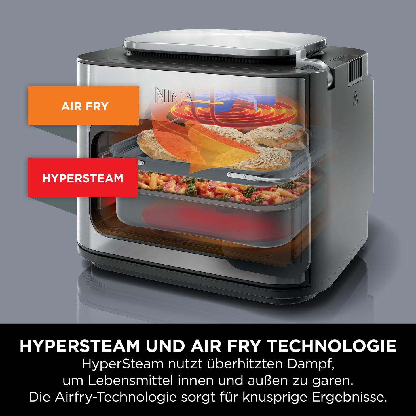 Ninja Combi 12-in-1 Multikocher, Ofen & Heißluftfritteuse