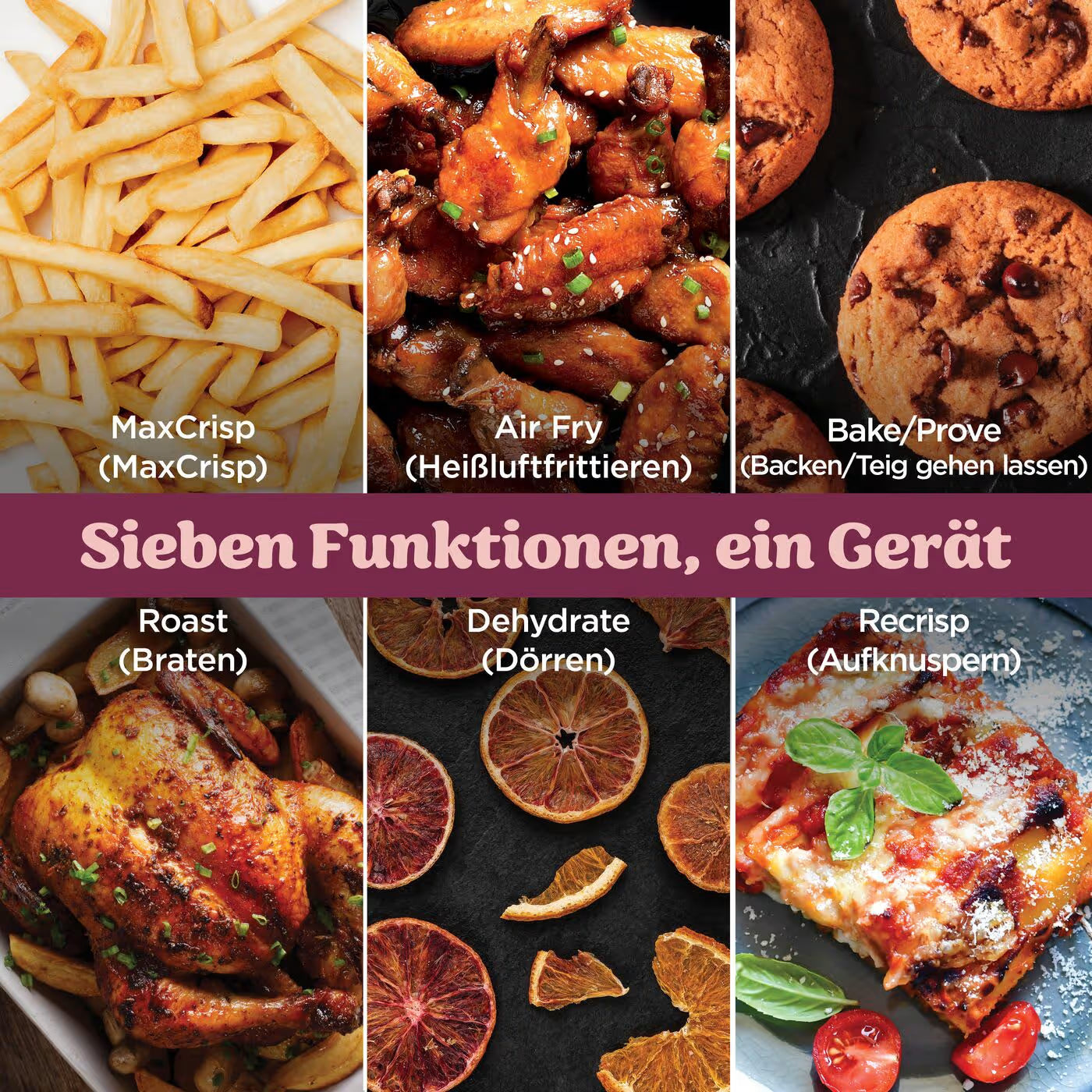 Ninja CRISPi PRO 7-in-1 Glas-Air-Fryer