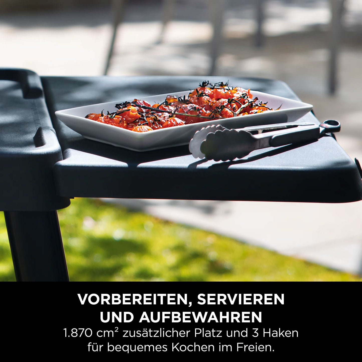 Ninja Woodfire Outdoor Ofen zusätzlicher Seitentisch