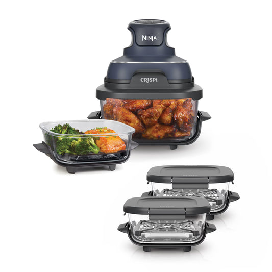 Ninja CRISPi Glas-Heißluftfritteuse - Meal Prep Set