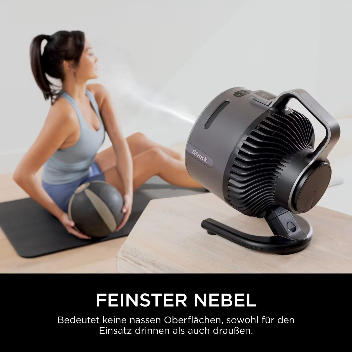 Shark Flex Breeze HydroGo Ventilator mit Sprühnebel