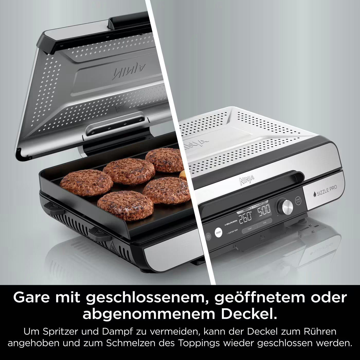 Ninja Sizzle Pro XL Grillplatte & Plancha