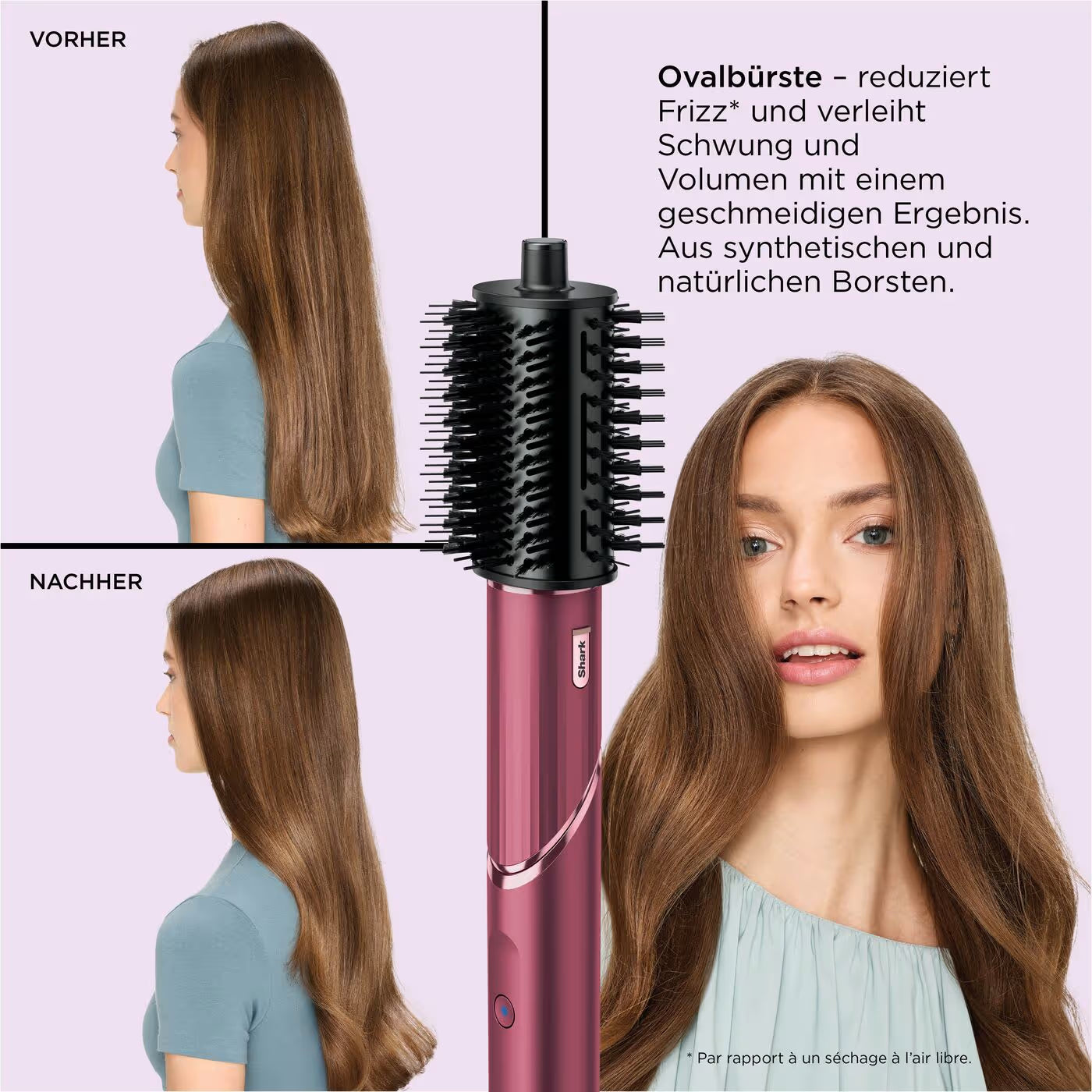 Shark FlexStyle 5-in-1 Haarstyler & -trockner mit Haarklammern und Aufbewahrungstasche