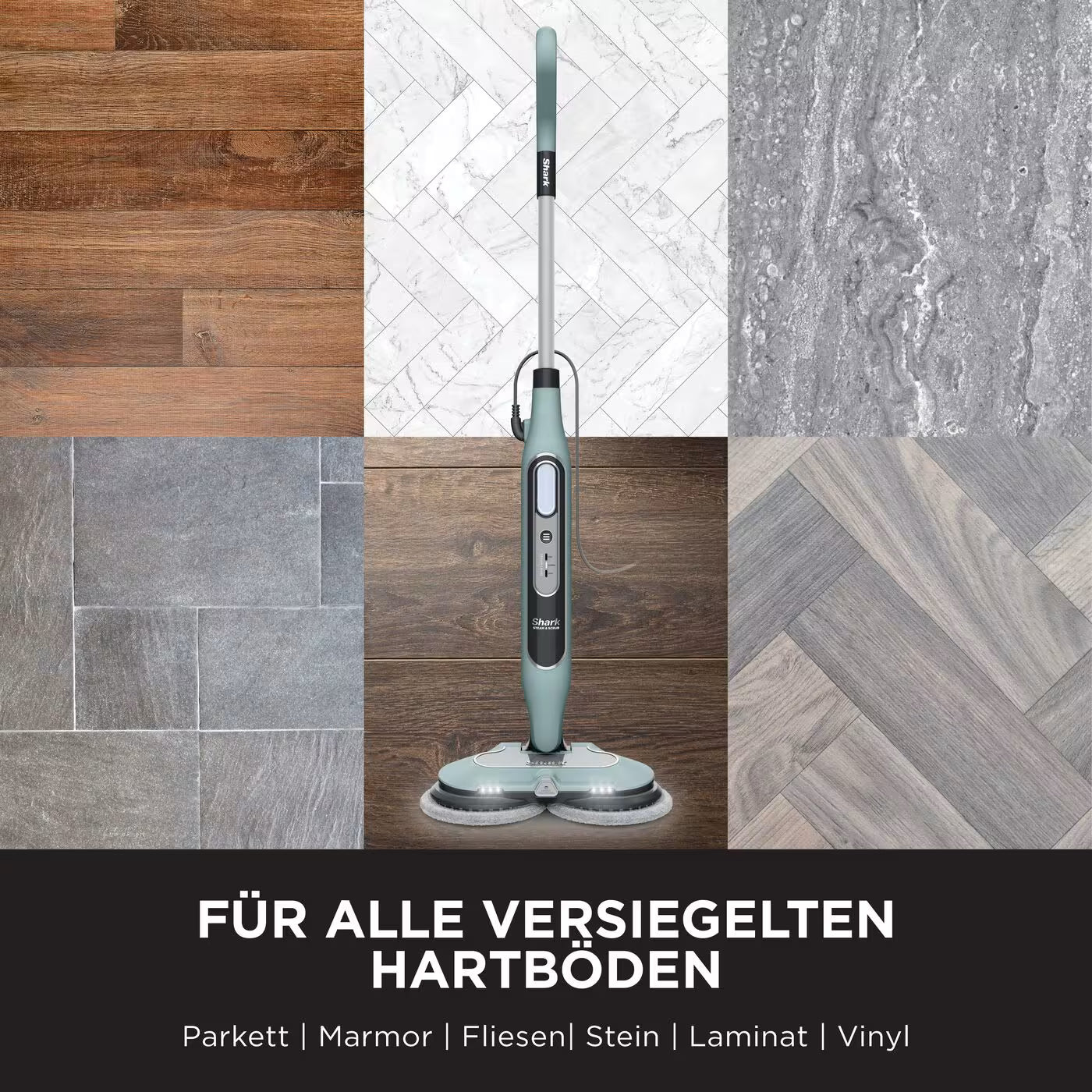Shark Steam & Scrub mit Steam Blaster Technologie