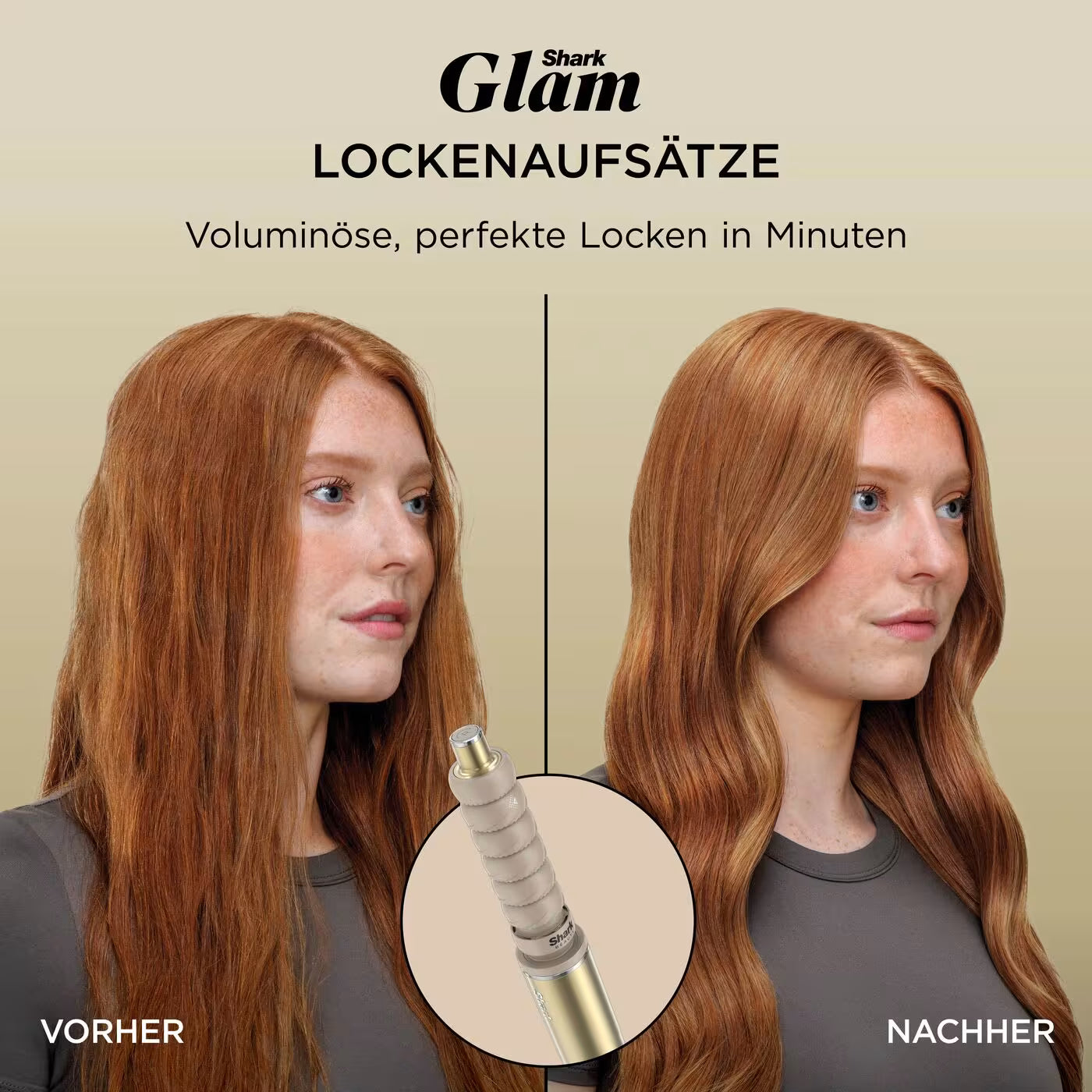Shark Glam Multistyler für glatte Haare, Wellen und Locken