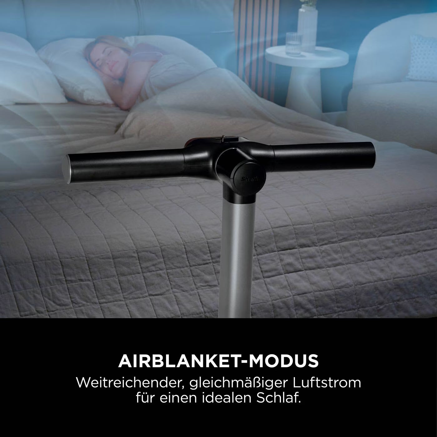 Shark TurboBlade Ventilator - Kühlen + Heizen