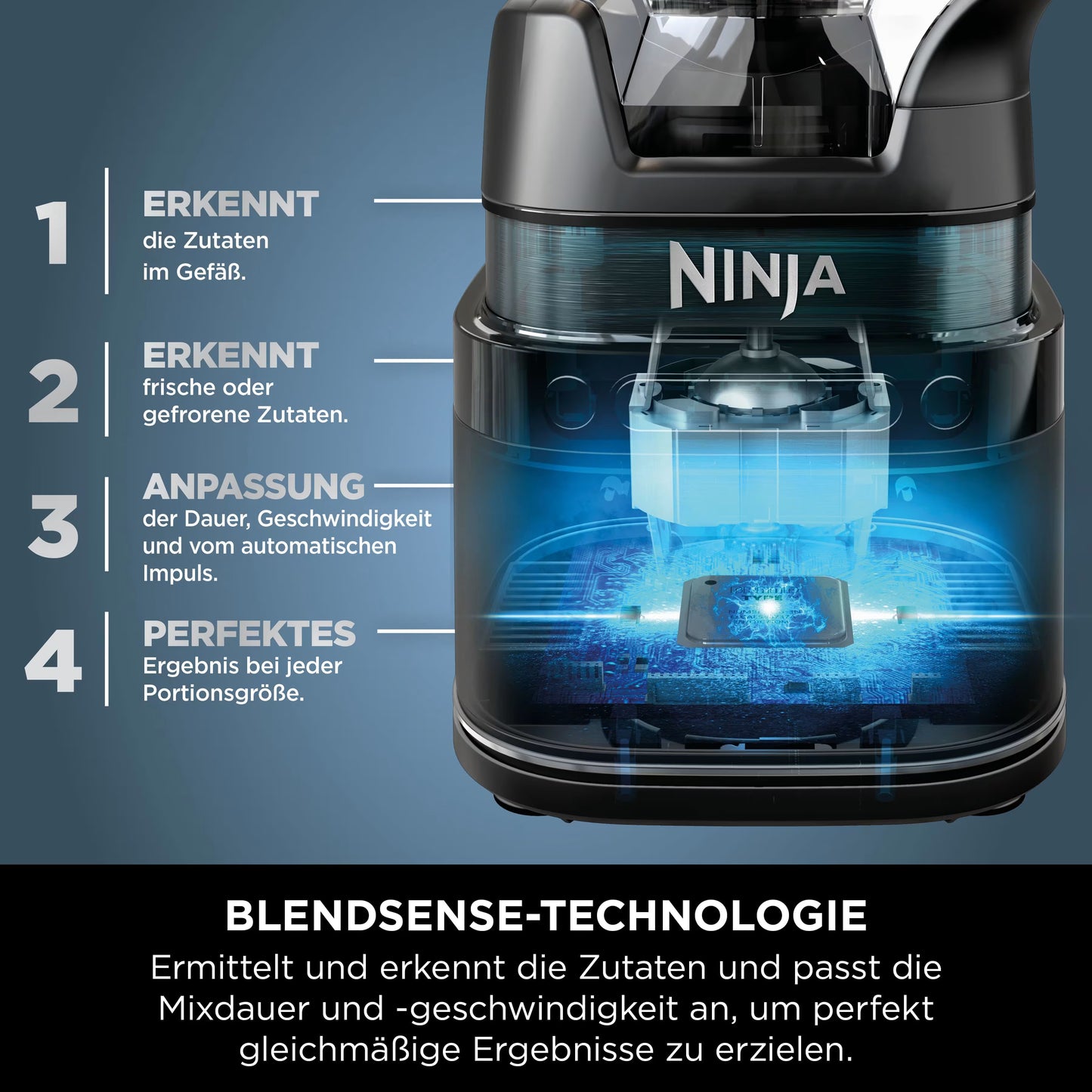Ninja Detect Power Mixer Pro für Einzelportionen