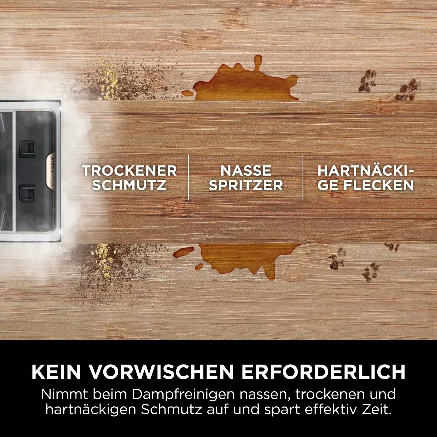 Shark SteamPickUp Hartbodenreiniger