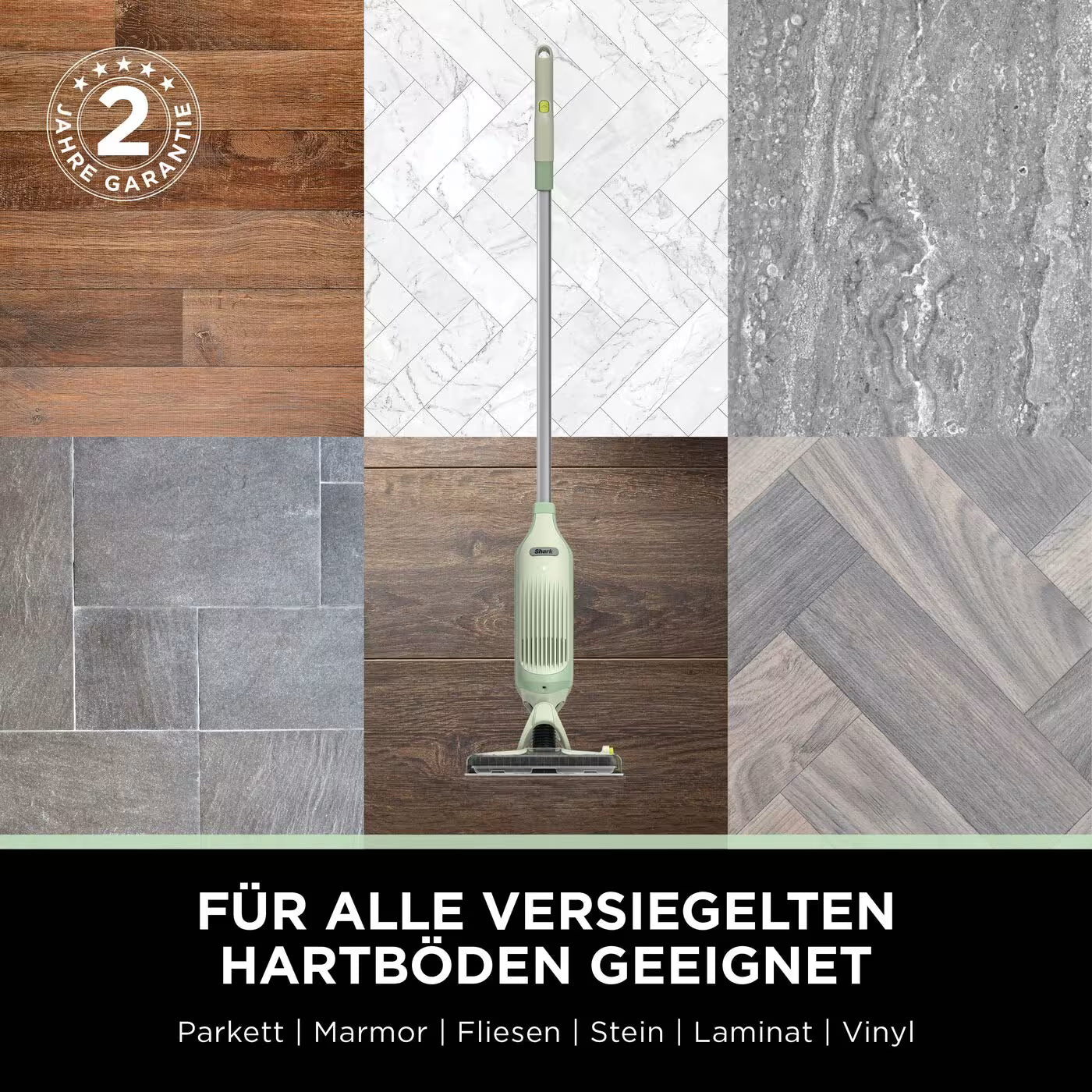 Shark VacMop 2-in-1 kabelloser Staubsauger und Sprühmopp