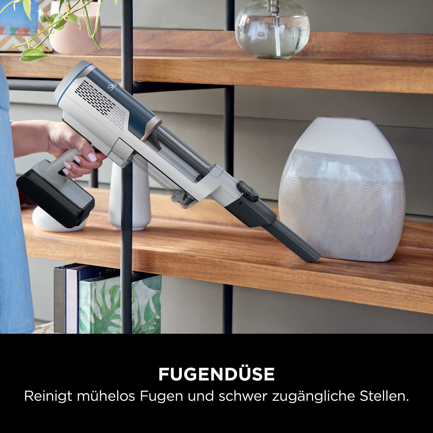 Shark Clean & Self-Empty Akku-Staubsauger mit automatischem Entleerungssystem
