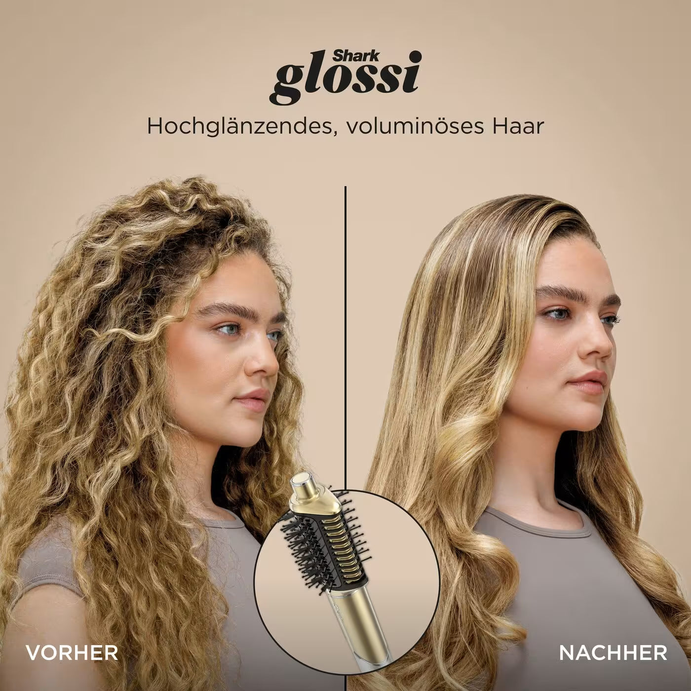 Shark Glam Multistyler für glatte Haare, Wellen und Locken