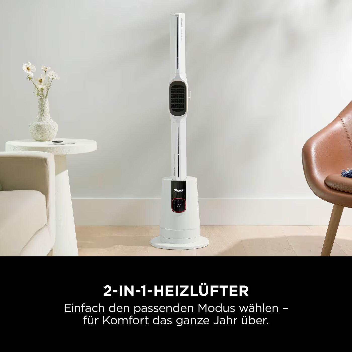 Shark TurboBlade Ventilator - Kühlen + Heizen